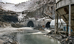 تونل دسترسی به نیروگاه خرسان 3 بهره‌برداری می‎شود